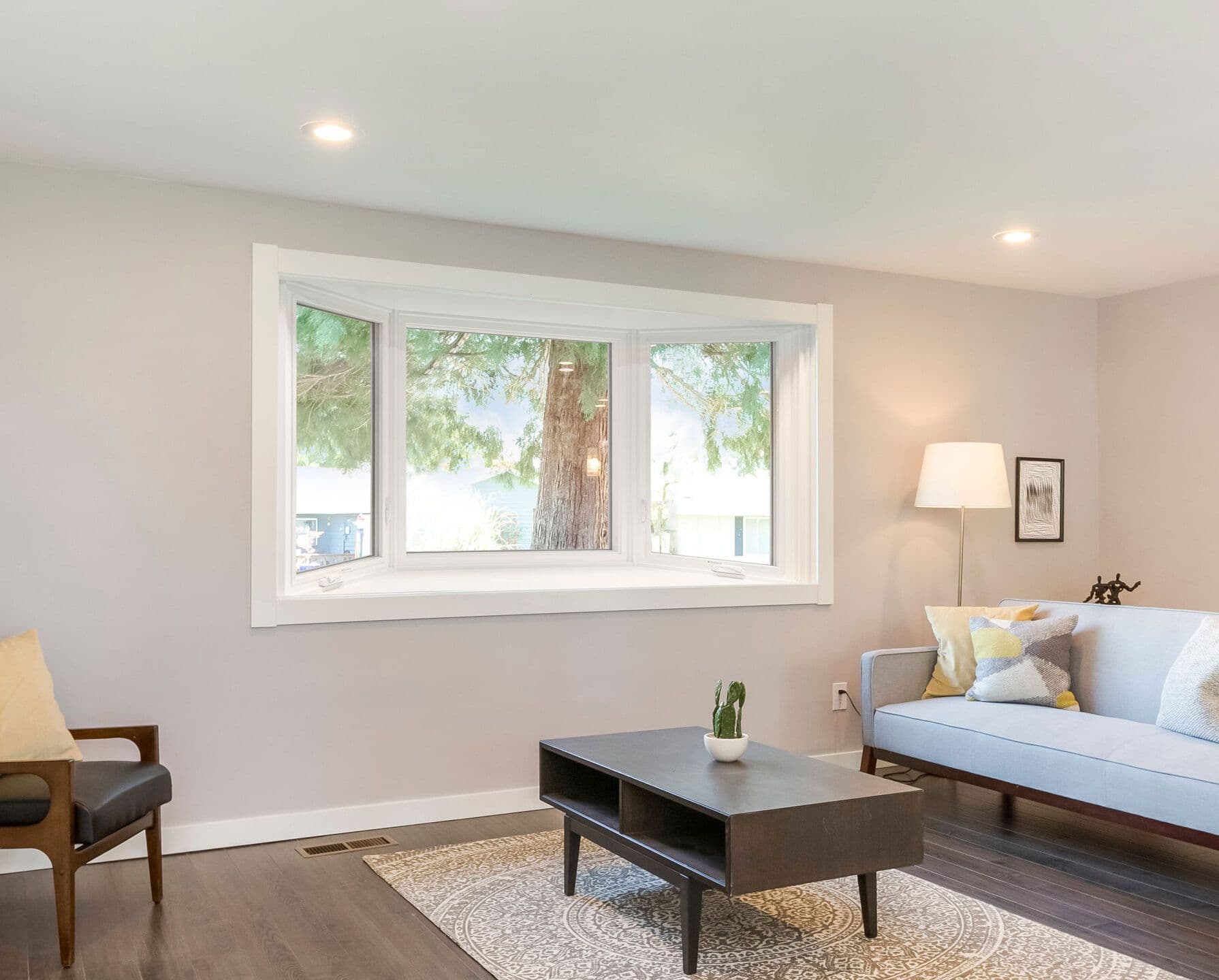 Bay Window in Living Room